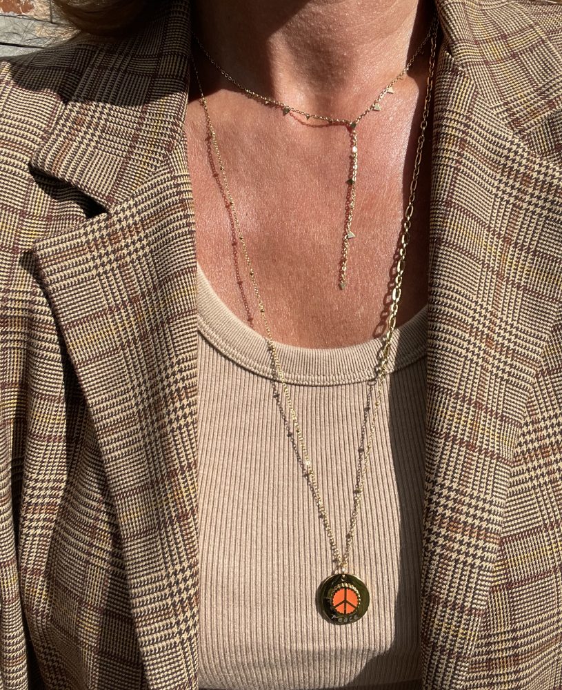 Collier long Peace