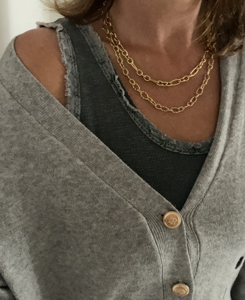 Collier grosse maille