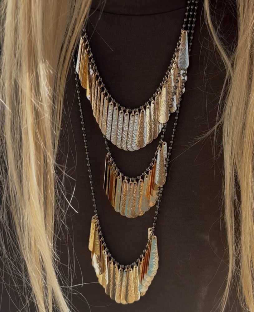 Collier en cascades